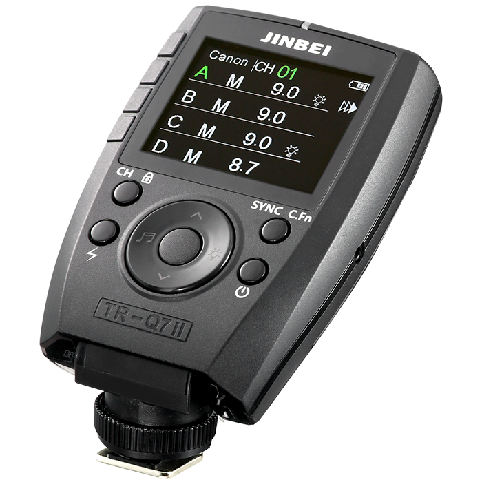 TR-Q7II Universal Transmitter (Integrated Hotshoe)