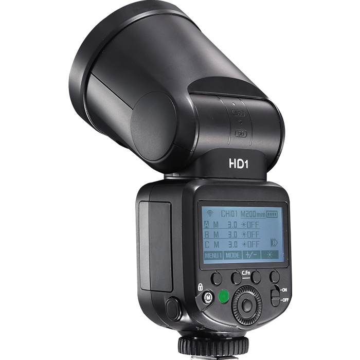 HD-1 Round-head HSS Speedlite