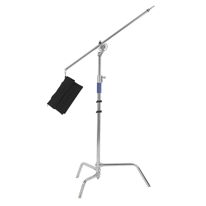K4 2-In-1 Steel Light Stand